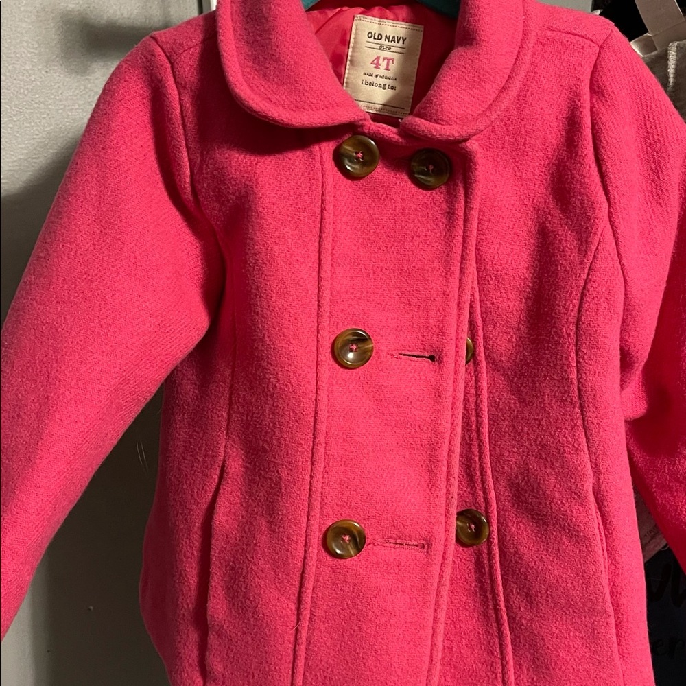 Old Navy Pea Coat 4T